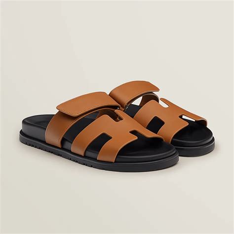 hermes chypre khaki|Chypre leather sandal Hermès Khaki size 41 EU in Leather.